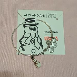Snowman Alex and Ani